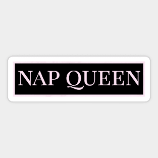 Nap Queen Sticker